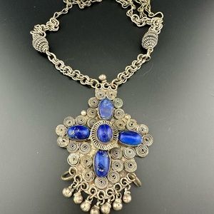 Lapis Lazuli Middle Eastern Necklace